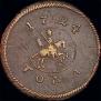 1 kopeck 1724 year