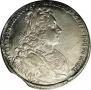 1 rouble 1727 year