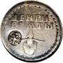 Beard token coin 1705 year