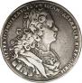 1 rouble 1727 year