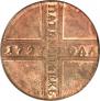 5 kopecks 1727 year