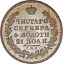 1 rouble 1831 year