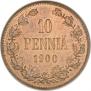 10 pennia 1900 year