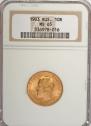 10 roubles 1903 year