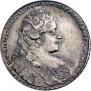 1 рубль 1731 года
