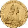 10 roubles 1766 year