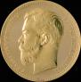 37,5 roubles - 100 francs 1902 year
