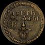 Beard token coin 1705 year