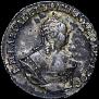 Grivennik 1756 year