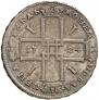 1 рубль 1724 года