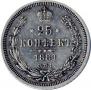 25 копеек 1881 года