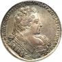1 rouble 1732 year