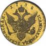 1 червонец 1738 года