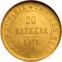20 markkaa 1911 year