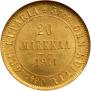 20 markkaa 1911 year