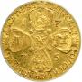 10 roubles 1775 year