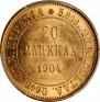 20 markkaa 1904 year