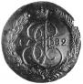 5 kopecks 1782 year