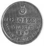 3 grosze 1827 year