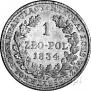 1 złoty 1834 year