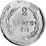 2 złote 1813 year