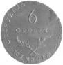 6 groszy 1813 year