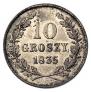 10 groszy 1835 year