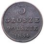 3 grosze 1834 year
