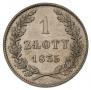 1 złoty 1835 year