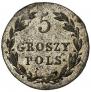 5 groszy 1819 year