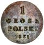 1 grosz 1831 year