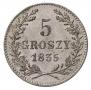 5 groszy 1835 year