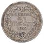 20 kopecks - 40 groszy 1850 year