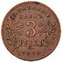 3 рубля 1918 года