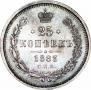 25 kopecks 1883 year