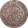 2 kopecks 1766 year