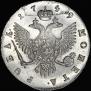 1 rouble 1749 year