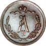 1/2 kopeck 1880 year