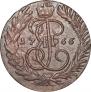 2 kopecks 1766 year