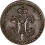 1/4 kopeck 1842 year