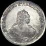 1 rouble 1750 year