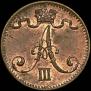 1 пенни 1884 года