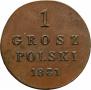 1 grosz 1831 year