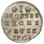 1 grosz 1761 year