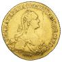 10 roubles 1776 year