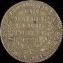 Ein halber reichsthaler 1798 year