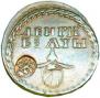 Beard token coin 1705 year