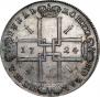 1 рубль 1724 года