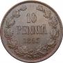 10 pennia 1895 year