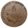 6 groszy 1813 year